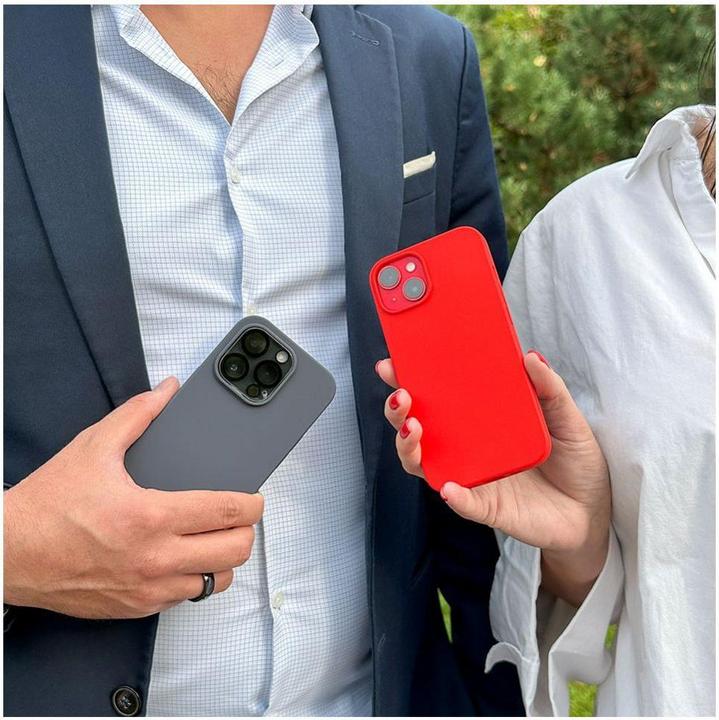 Actual product image Evelatus iPhone 14 Pro 6.1 Premium mix solid Soft Touch Silicone case (Apple iPhone 14 Pro)