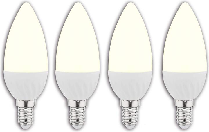 Produktbild Müller Licht LED E14 Kerzenform 5.5 W = 40 (E14, 5.50 W, 470 lm, 4 x, F)