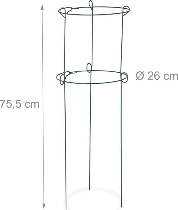 Immagine prodotto Relaxdays Supporto alle piante (26 cm, 26 cm)