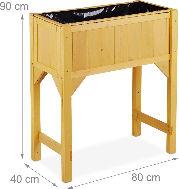Image du produit Relaxdays Carré potager