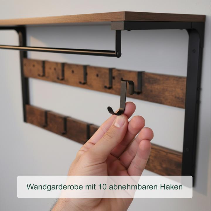 Immagine prodotto Relaxdays appendiabiti parete