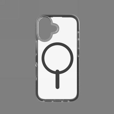 Actual product image Zagg Santa Cruz Snap MagSafe iPhone 16 Case - Black (Apple iPhone 16)
