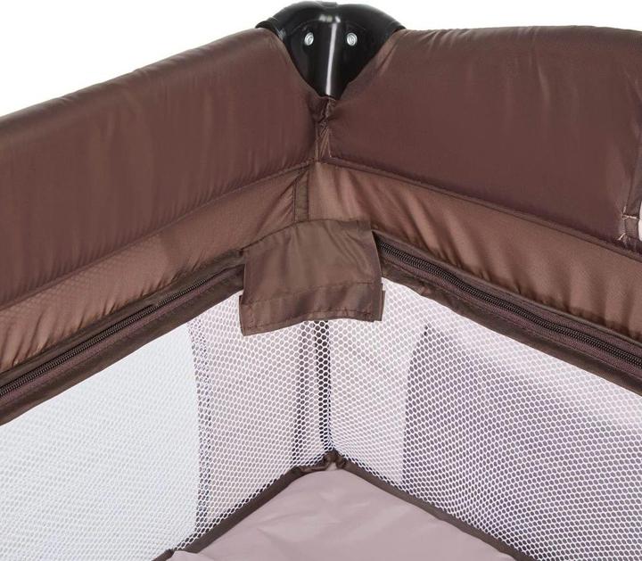 Produktbild tectake Kinderreisebett Hund mit Wickelauflage und Transporttasche (60 x 120 cm)