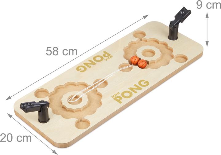 Actual product image Relaxdays Mini Beer Pong