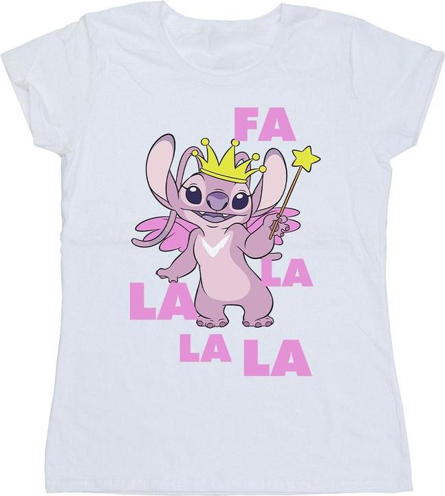 Produktbild Disney Lilo & Stitch Angel Fa La La TShirt (S)