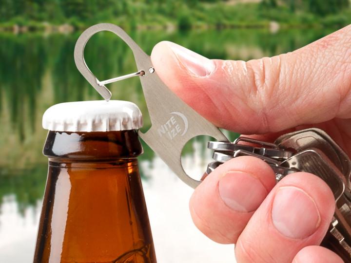 Actual product image Nite Ize Z-Rack™ Keychain Bottle Opener