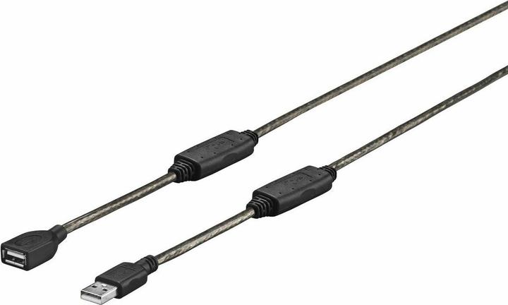 Image du produit Vivolink PROUSBAAF15 Câble USB USB 2.0 USB A (15 m, USB 2.0)
