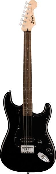 Actual product image Squier Sonic Stratocaster HT H IL Black elektrische gitaar met vaste brug (Electric guitar, Body: Poplar)