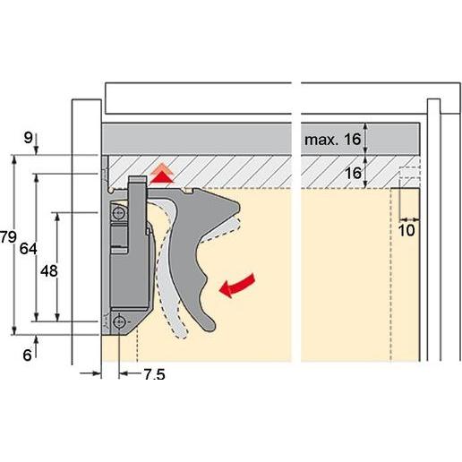 Thumbnail - Hettich, Möbelausstattung, Kupplungen (1 Stk.)