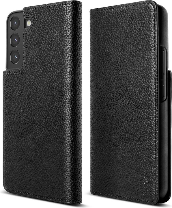 Produktbild Ringke Folio Signature Flip Leather Case for Samsung Galaxy S22 Black (FSS119R263) (Samsung Galaxy S22)