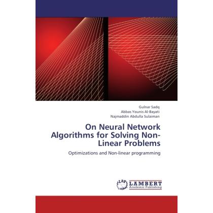 On Neural Network Algorithms for Solving Non- Linear Problems, Fachbücher