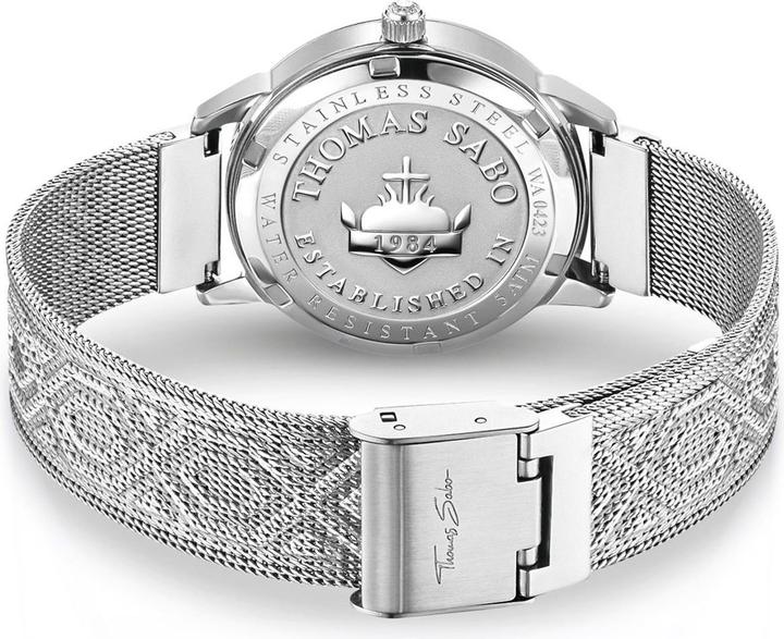 Image du produit Thomas Sabo Jardin magique Divine Flower & Spirit (Horloge analogique, Montre avec pierre précieuse, 33 mm)