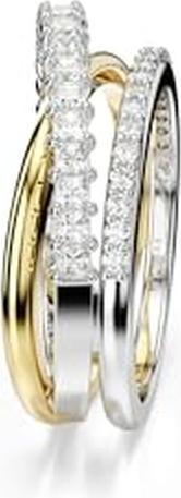 Immagine prodotto Swarovski Anello Hyperbola Vari tagli Metallo bianco mix (52)