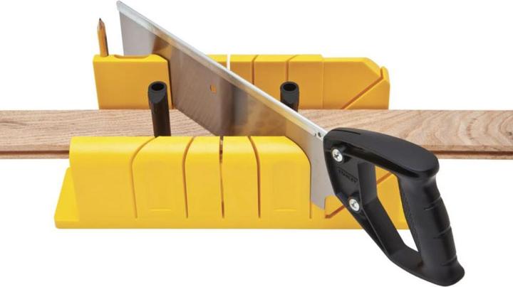 Actual product image Stanley Mitre box with saw