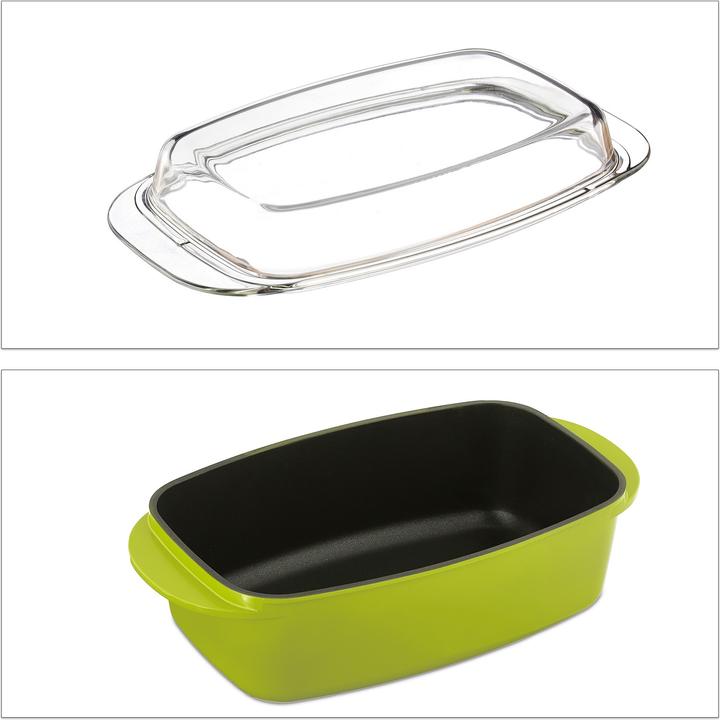 Image du produit Relaxdays Plat-à-four (Cocotte + faitout, Aluminium)