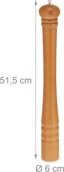 Actual product image Relaxdays spice grinder (Salt, Pepper)