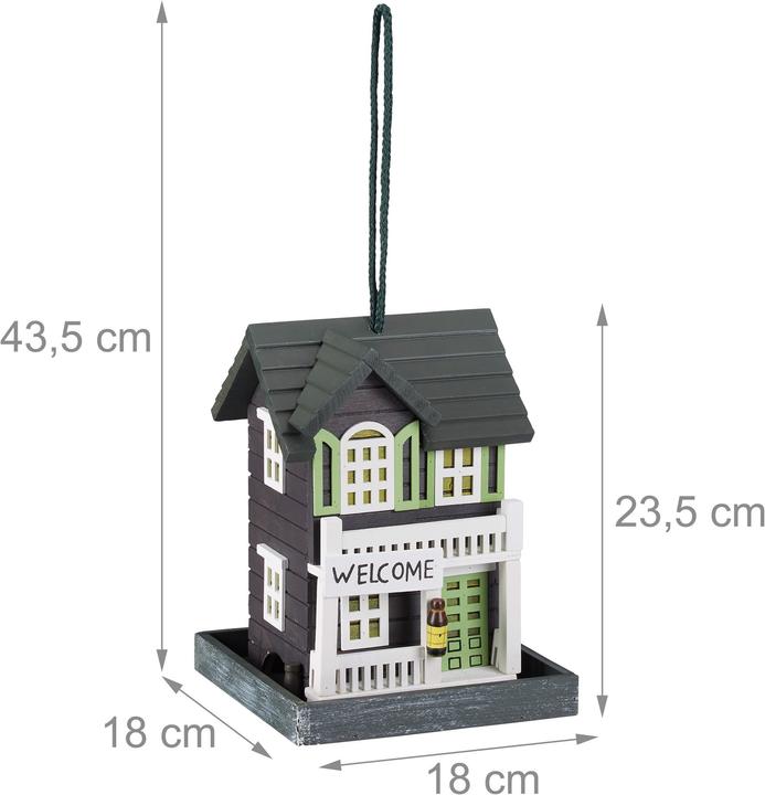 Image du produit Relaxdays Vogelfutterhaus