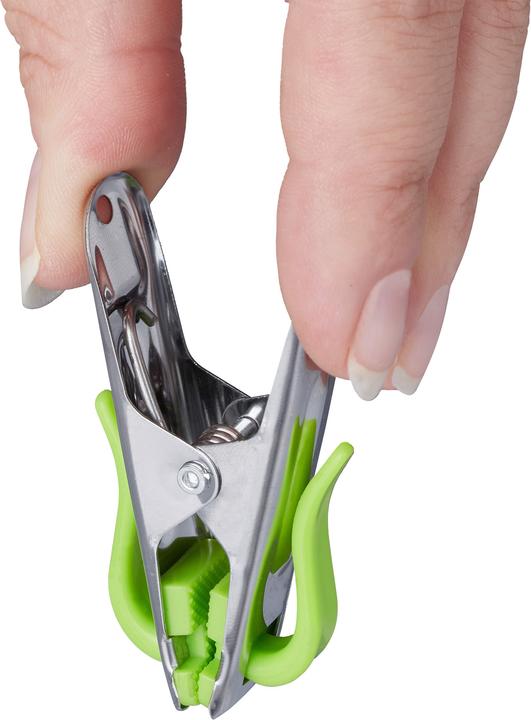 Immagine prodotto Relaxdays mollette-acciaio