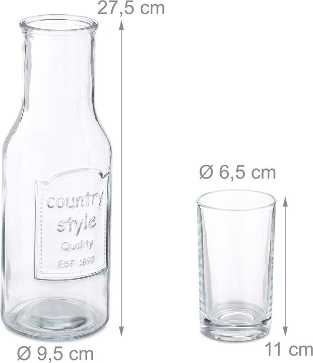 Produktbild Relaxdays . Gläserset (1.50 l)