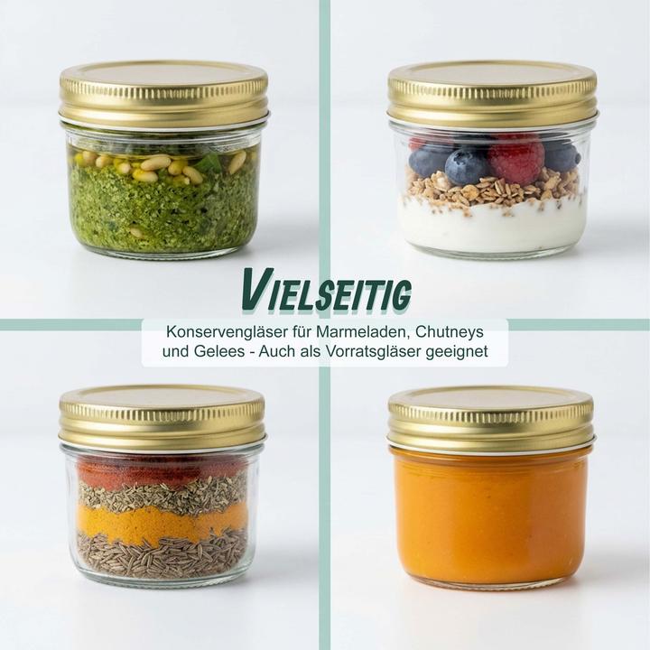 Produktbild Relaxdays Einmachgläser-Set (0.12 l)