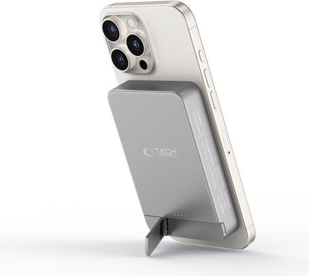 Immagine prodotto Tech-Protect Powerbank PB14 LifeMag MagSafe 10000 mAh - grau (10000 mAh)