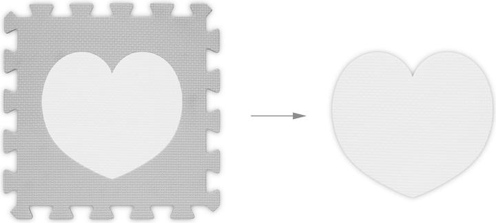 Produktbild Relaxdays Puzzlematte (31.5 x 31.5 x 1 cm)