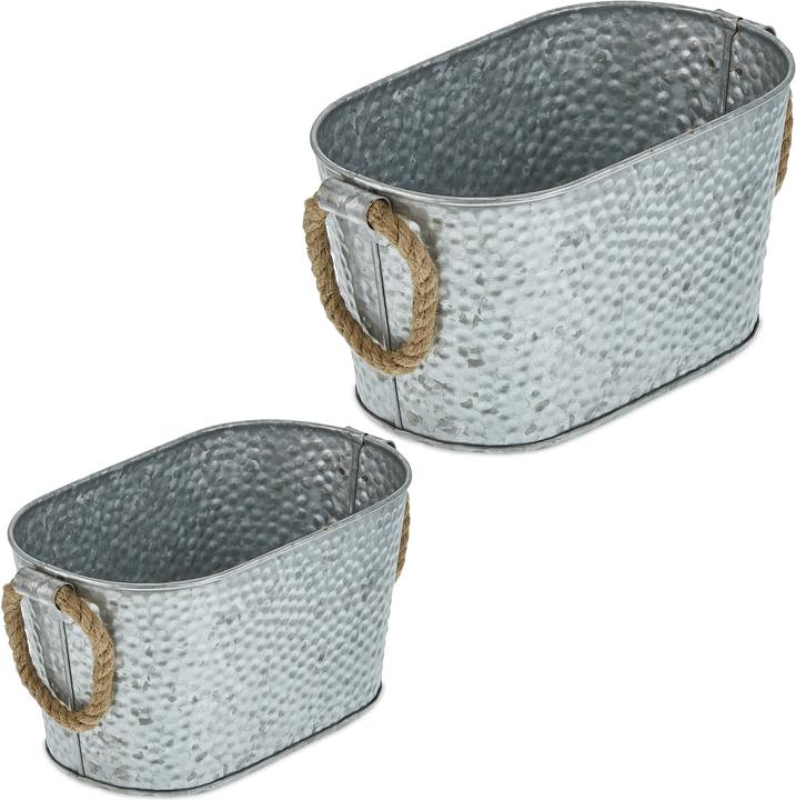 Productafbeelding Relaxdays Kuip van zink (27 cm)