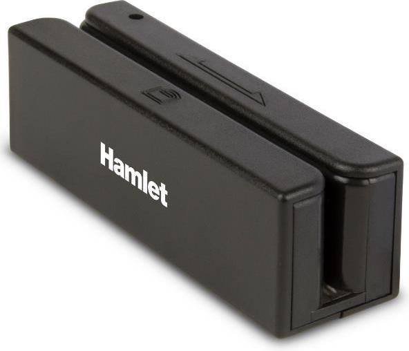 Hamlet HURMAG3 magnetic card reader Black USB (USB)