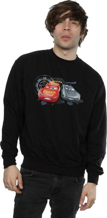 Actual product image Disney Mens Cars Lightning Vs Storm Sweatshirt (M)