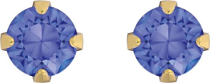 Produktbild Studex Sensitive Ohrstecker Tiffany Saphir 5 mm (Edelstahl)