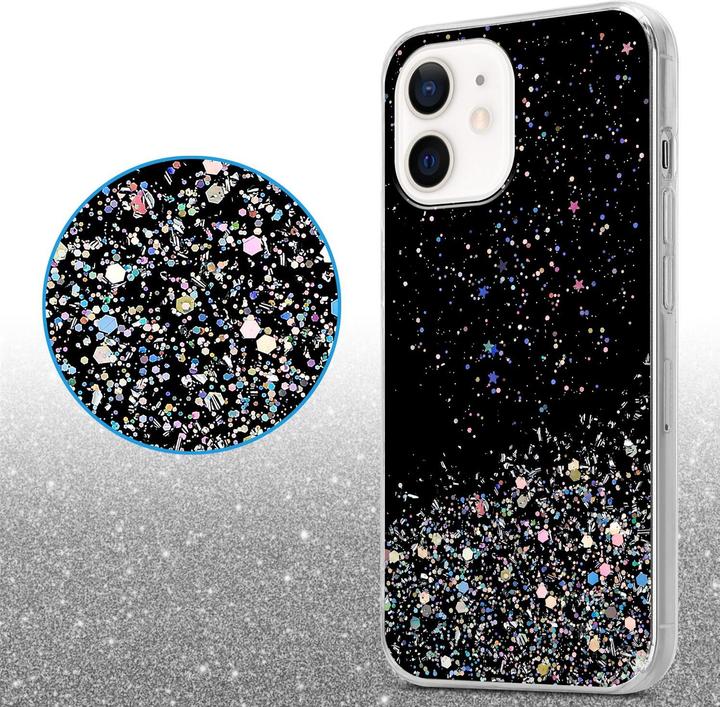 Produktbild Cadorabo TPU Cover funkelnder Glitter (Apple iPhone 12 mini)