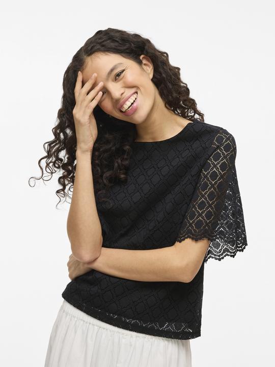 Produktbild Vila Rundhals Oberteil mit kurzen Ärmeln (XS)