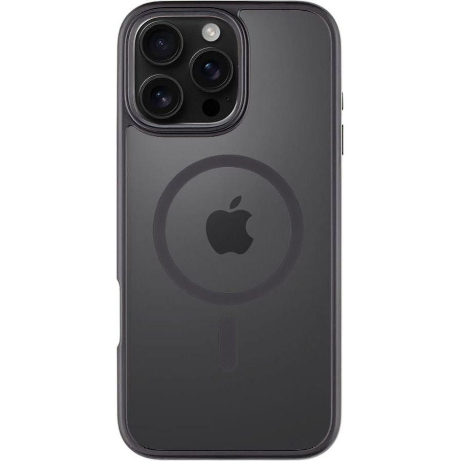 Tactical MagForce Hyperstealth Cover for iPhone 16 Pro Max Asphalt (Apple iPhone 16 Pro Max), Smartphone Hülle, Schwarz