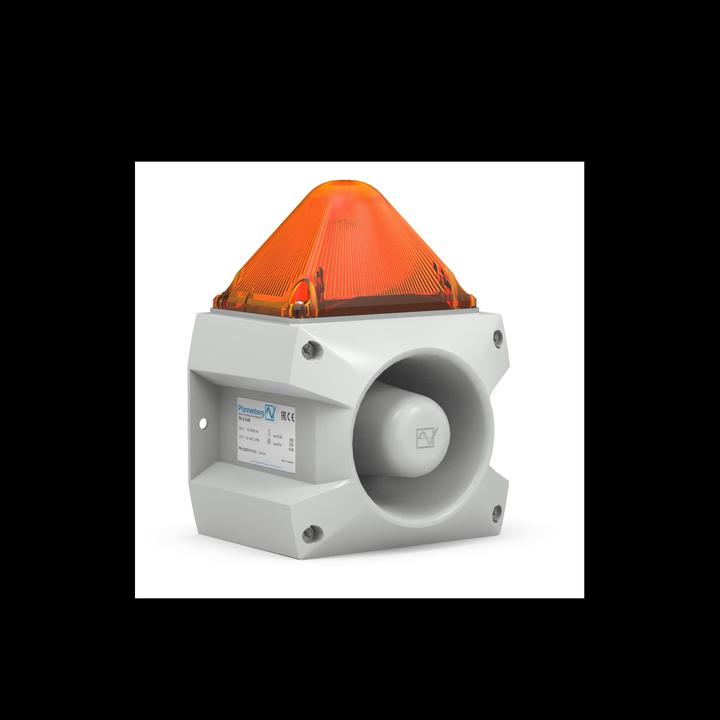 Produktbild Pfannenberg Optisch-akustischer Signalgeber PA X 5-05 24 DC AM 7035 Orange 24 V/DC 105 dB