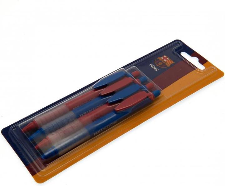 Image du produit FC Barcelona Stylo Pack de 4 (Bleu/Rouge, 4x)