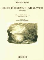 Produktbild Lieder für Singstimme und Klavier (Deutsch, Vincenzo Bellini, 2008)