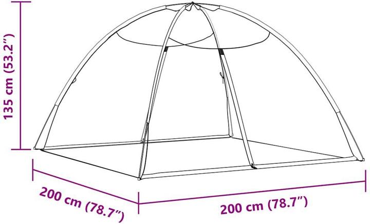 Produktbild vidaXL Lykaios (200 x 135 cm)
