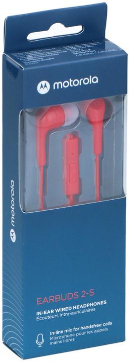 Produktbild Motorola Earphone EARBUDS 2-S RED (Keine Geräuschunterdrückung, Kabelgebunden)