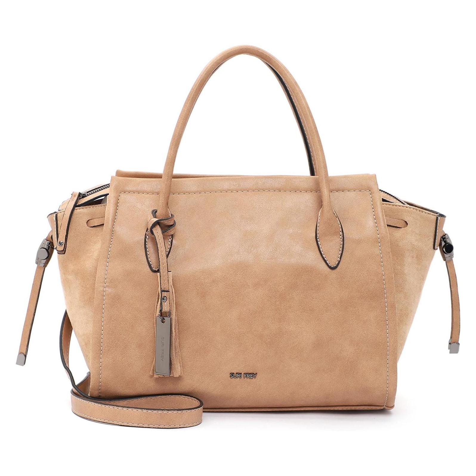 Suri Frey, Damen, Tasche, Shopper Kally, Beige, (12 l)