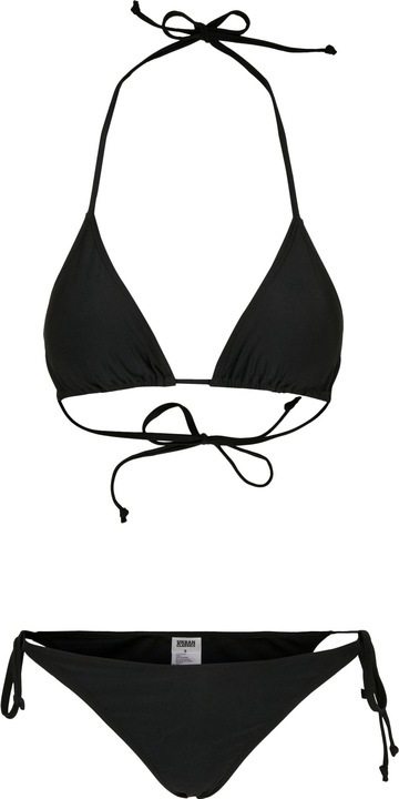 Actual product image Urban Classics Ladies Recycled Triangle Bikini - 11850 (XS)