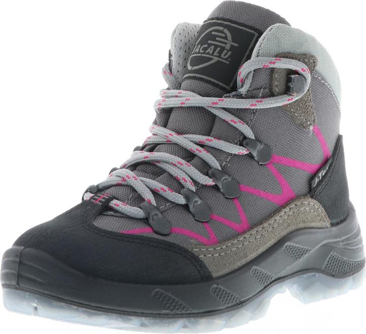 Produktbild Jacalu Kinder Mädchen Damen Wanderschuhe Bergschuhe Trekking Outdoor grau/pink (38)