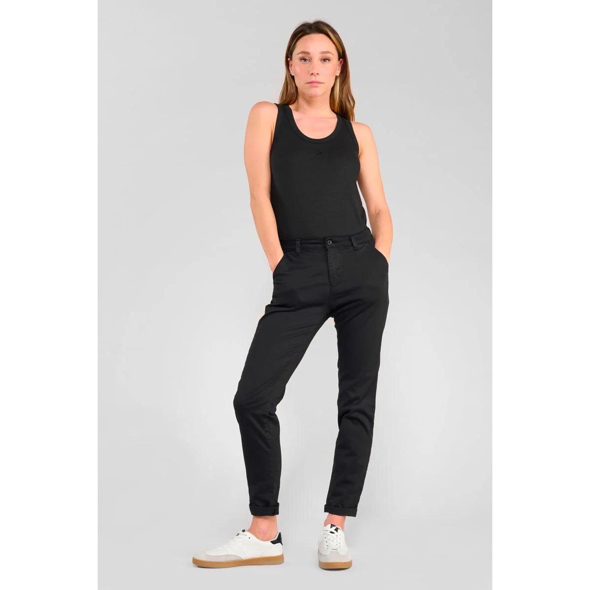 Thumbnail - Le Temps Des Cerises, Damen, Hosen, chinohose damen dyli 6, Schwarz, (31)