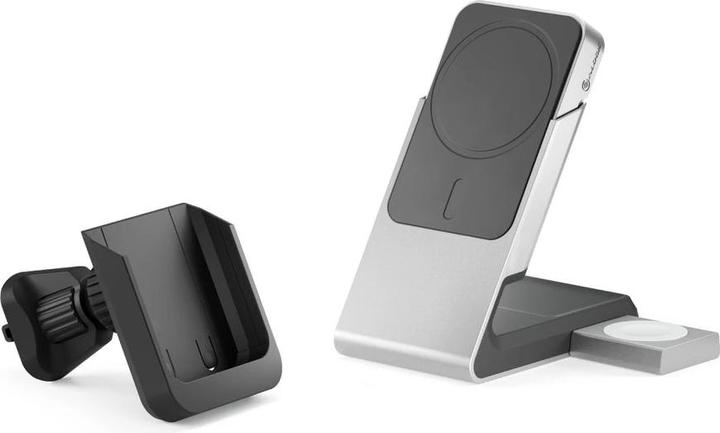 Alogic Matrix+ Wireless 3-in-1 charging station MagSafe + Vent Mount (18 W)