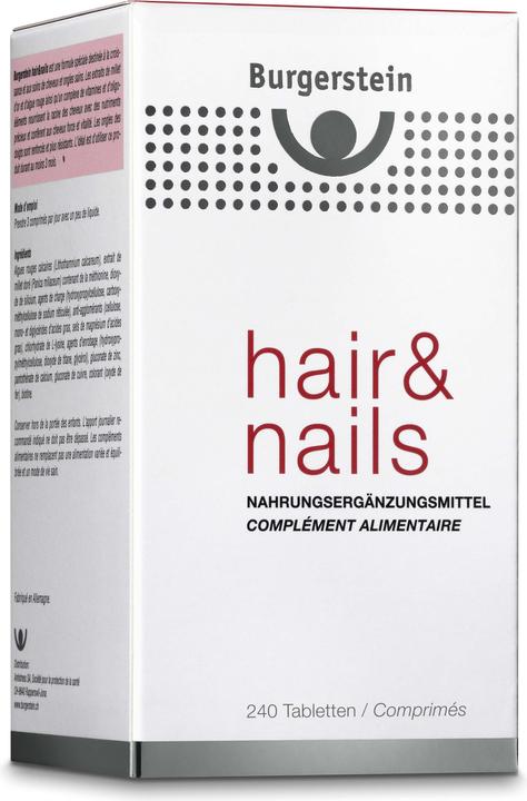 Burgerstein Hair & Nails (240 Stück, Tabletten, 300 g)