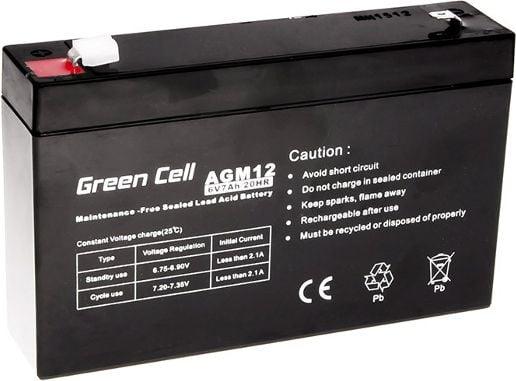 Actual product image GreenCell AGM12 (6 V, 7000 mAh)