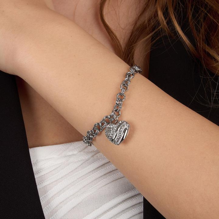 Immagine prodotto Morellato Battito Heart Armband (20 cm, Acciaio inossidabile)