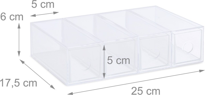 Produktbild Relaxdays Schubladenbox
