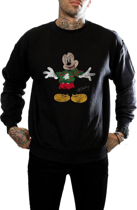 Produktbild Disney Mickey Mouse Christmas Jumper Sweatshirt (M)
