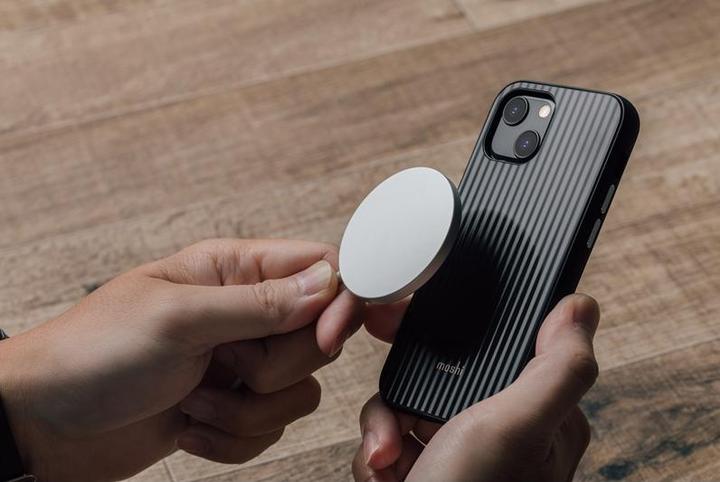 Immagine prodotto Moshi Arx Slim Hardshell Case (MagSafe) per iPhone 13 - Mirage Black (Apple iPhone 13)