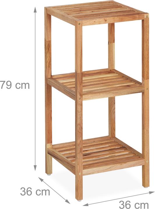 Produktbild Relaxdays Badregal (36 x 36 x 79 cm)